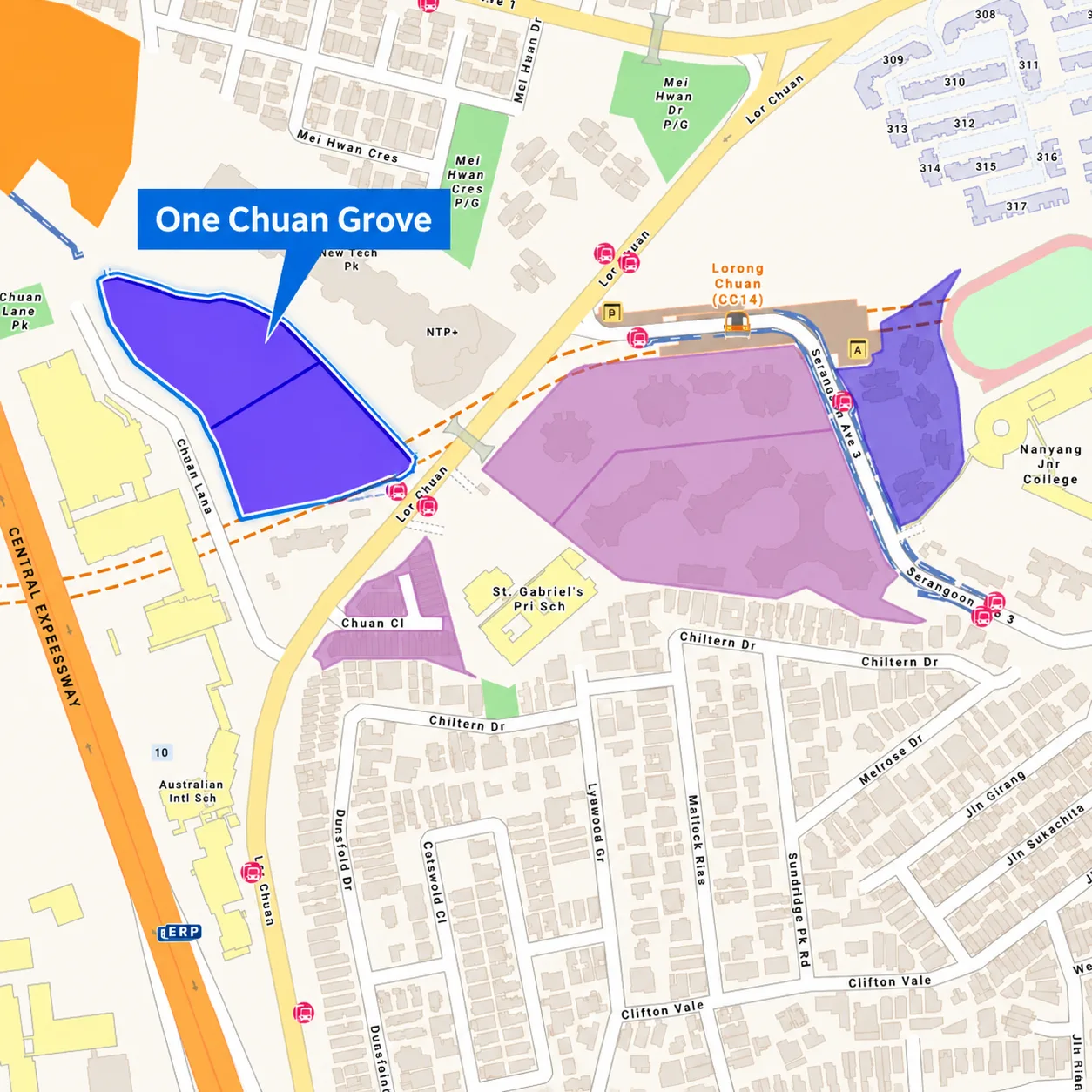 one chuan grove land parcel